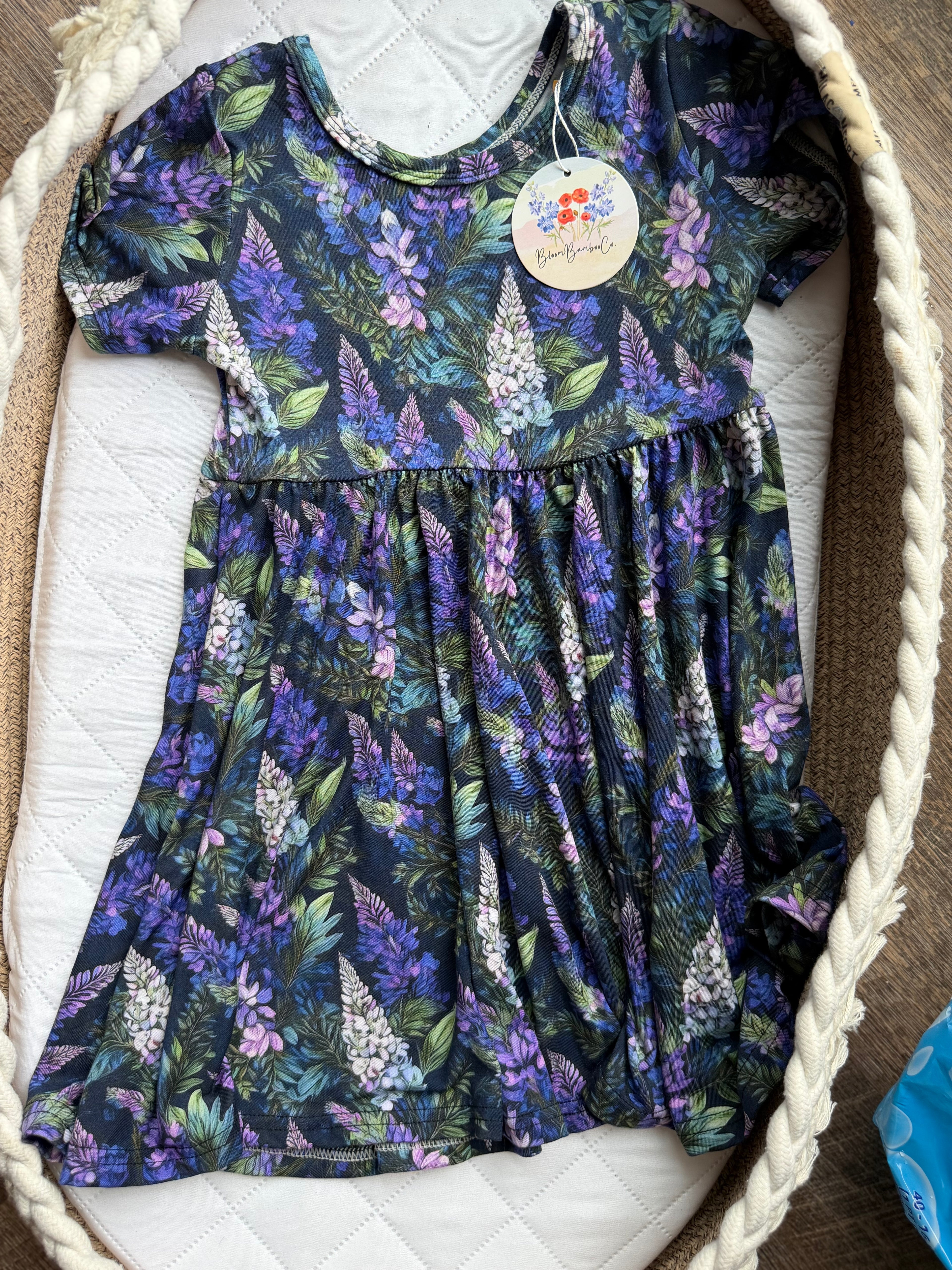 Lupine Love Twirl Dress