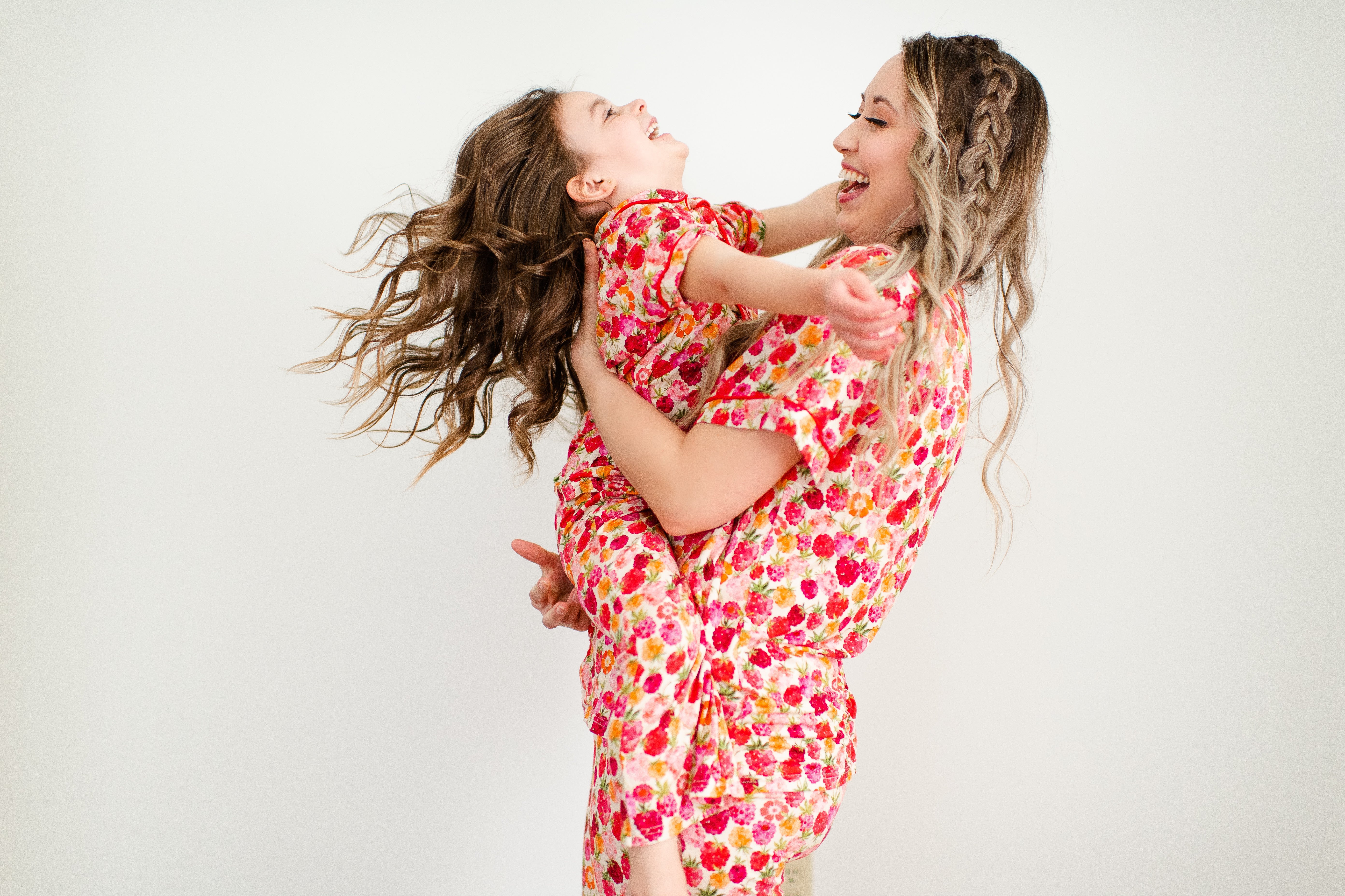 Raspberry Mommy&Me – Bloom Bamboo Co.