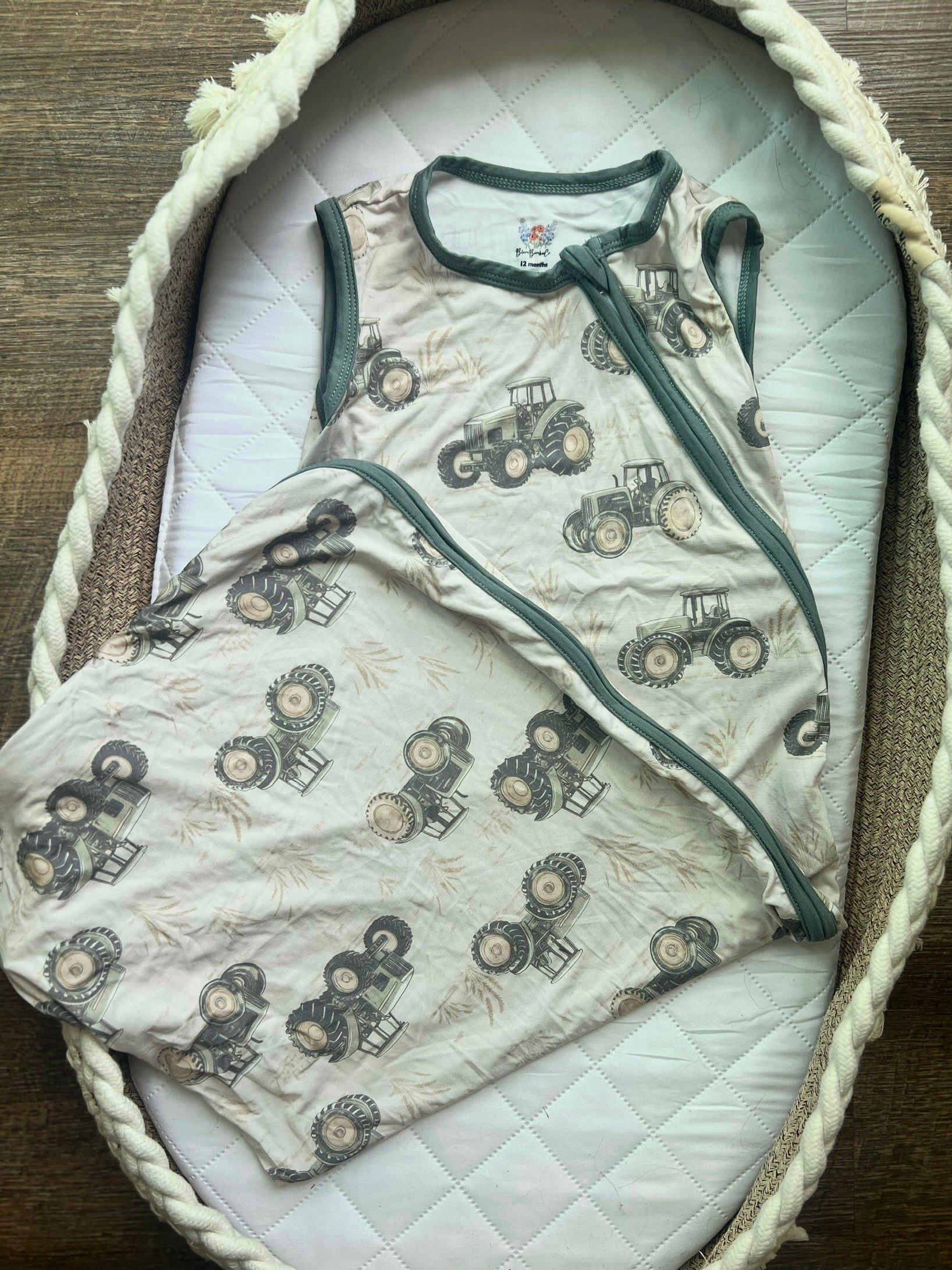 Harvest Tractor Snuggle Sack