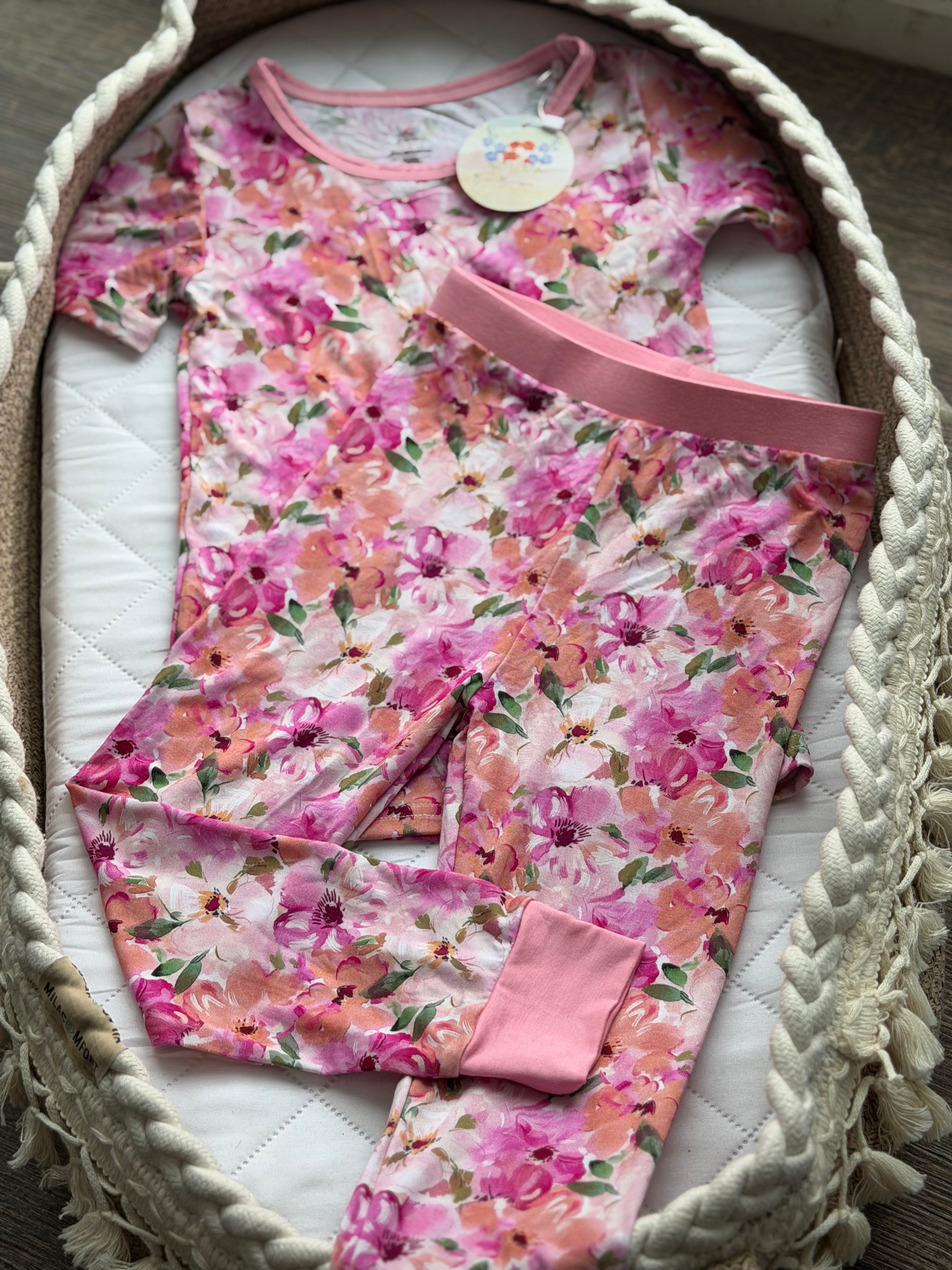 Floral Two Piece Set