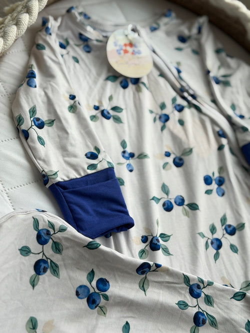 Blueberry Bliss Long Sleeve Snuggle Sack