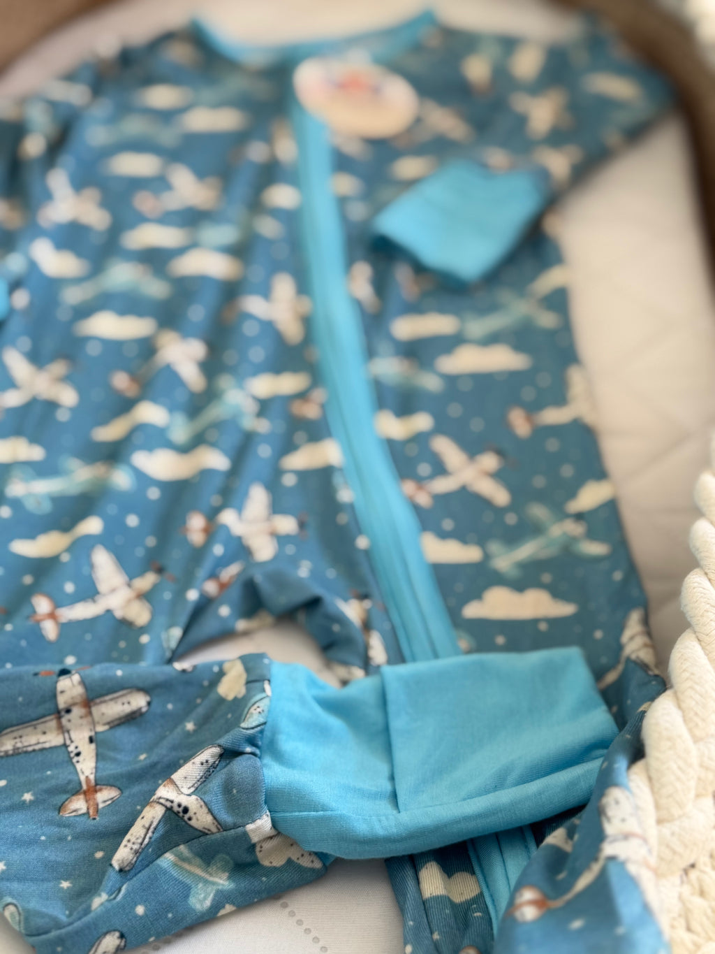 Airplane in the Clouds Zippy