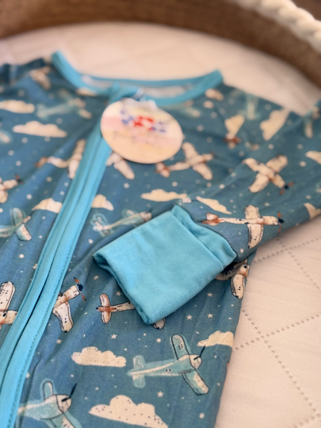 Airplane in the Clouds Zippy