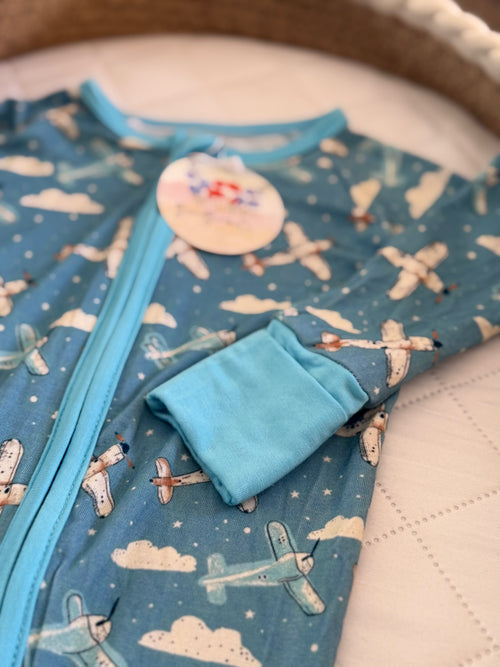 Airplane in the Clouds Zippy