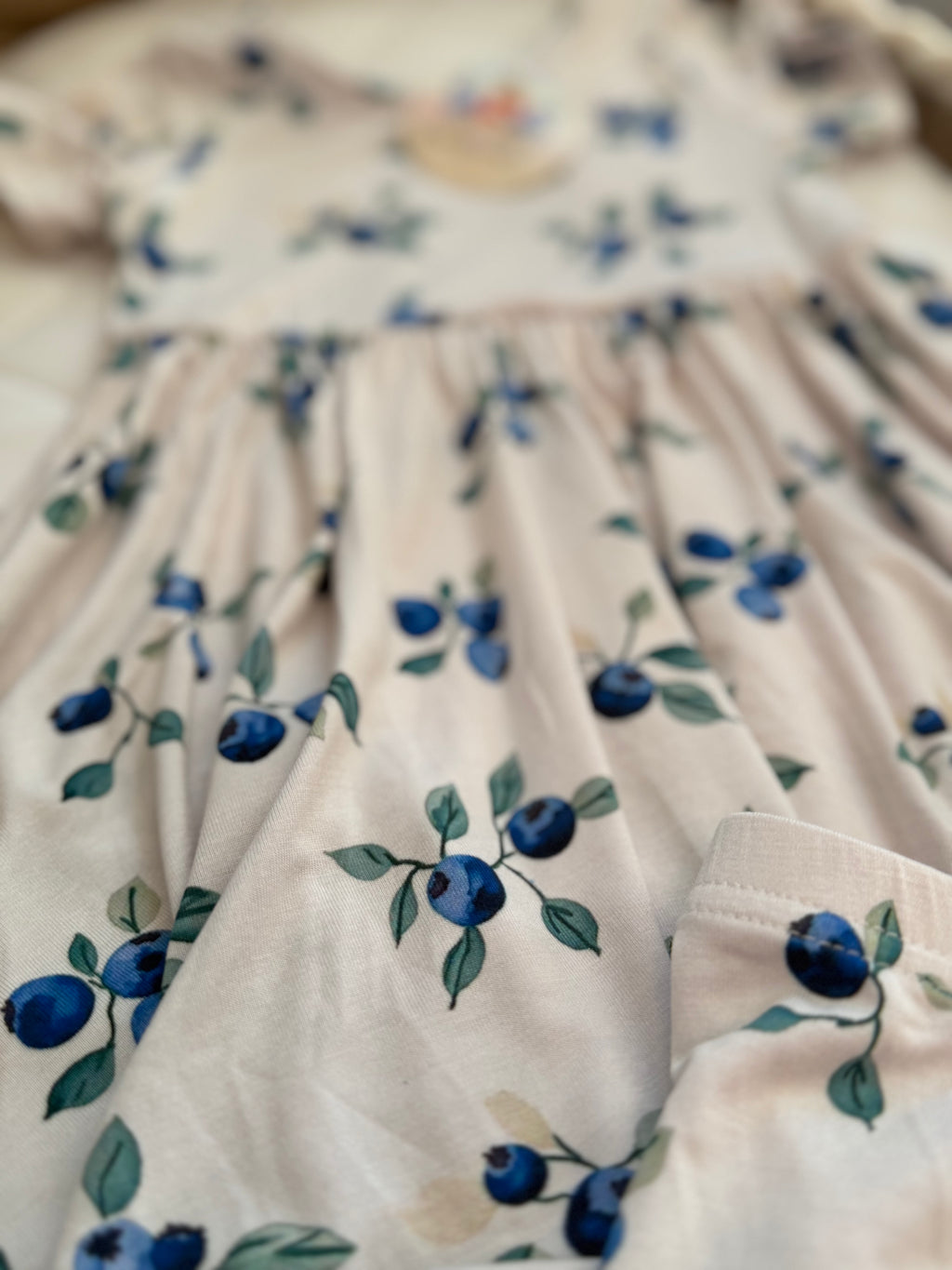 Blueberry Bliss Twirl Dress w/shorts