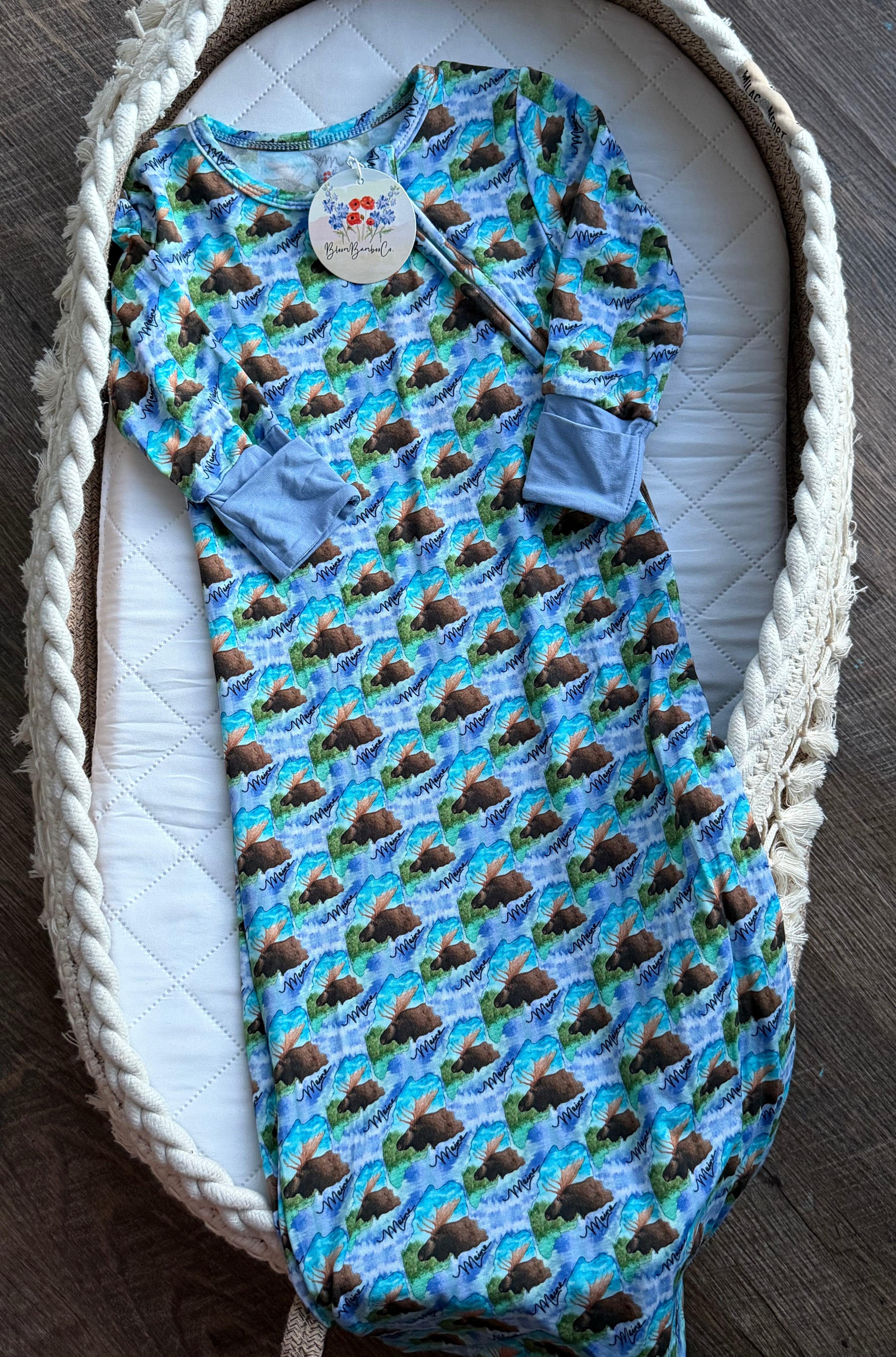 Maine Moose Snuggle Sack (Long Sleeve)