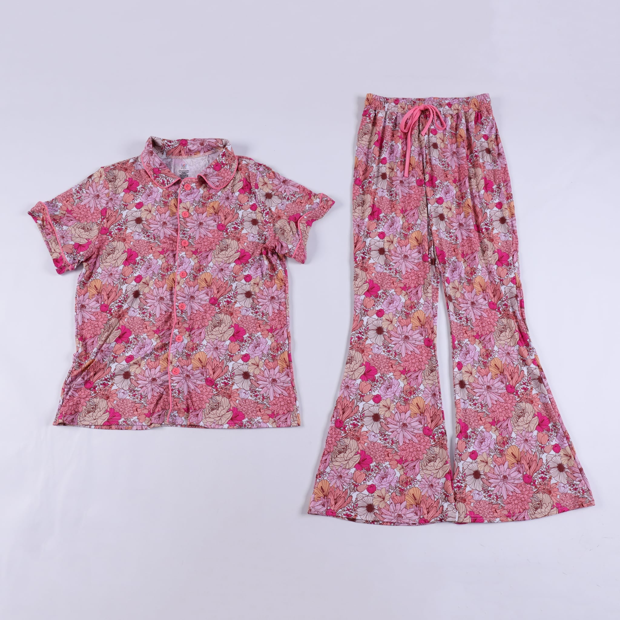 Pink Floral Mommy&Me set